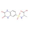 2-(2,3-Dioxo-1,2,3,4-tetrahydroquinoxaline-6-sulfonamido)propanoic acid