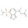 DBD-COCl [=4-(N,N-Dimethylaminosulfonyl)-7-(N-chloroformylmethyl-N-methylamino)-2,1,3-benzoxadiazole] [for HPLC Labeling]