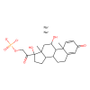 Prednisolone disodium phosphate, Glucocorticoid receptor agonist