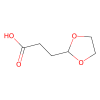 3-(1,3-Dioxolan-2-yl)propanoic acid - 95%, used for , CAS No. 4388-56-1, by Aladdin Scientific