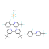 (4,4'-Di-tert-butyl-2,2'-bipyridine)bis[3,5-difluoro-2-[5-trifluoromethyl-2-pyridinyl-κN)phenyl-κC]iridium(III) Hexafluorophosphate - 99%, used for , CAS No. 870987-63-6, by Aladdin Scientific