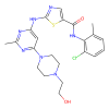 Dasatinib (BMS-354825) - 10mM in DMSO, used for , CAS No. 302962-49-8(DMSO), by Aladdin Scientific