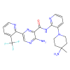 Darovasertib (LXS-196), Inhibitor of protein kinase C alpha;Inhibitor of protein kinase C theta