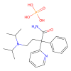 Disopyramide phosphate salt