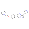 Dorsomorphin, Inhibitor of EPH receptor A2;Inhibitor of fms related receptor tyrosine kinase 1;Inhibitor of fms related receptor tyrosine kinase 3;Inhibitor of kinase insert domain receptor;Inhibitor of LCK proto-oncogene; Src family tyrosine kinase;Inhibitor of MAPK i