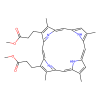 Deuteroporphyrin IX dimethyl ester from bovine blood