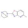 1,4-Diazabicyclo(3.2.2)nonane, 4-(5-methyloxazolo(4,5-b)pyridin-2-yl)-