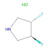 (3S,4S)-3,4-difluoropyrrolidine hydrochloride - 97%, used for , CAS No. 1279037-05-6, by Aladdin Scientific