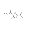 4-Ethoxycarbonyl-3,5-dimethylpyrrole-2-carboxylic acid