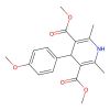 DIMETHYL 4-(4-METHOXYPHENYL)-2,6-DIMETHYL-1,4-DIHYDROPYRIDINE-3,5-DICARBOXYLATE