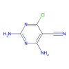 2,4-Diamino-6-chloropyrimidine-5-carbonitrile