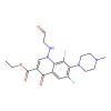 6，8-Difluoro-1，4-dihydro-1-(N-methylformamido)-7-(4-methyl-1-piperazinyl)-4-oxo-3-quinolinecarboxylic Acid Ethyl Ester