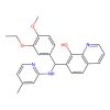 7-[(3-Ethoxy-4-methoxyphenyl)-[(4-methylpyridin-2-yl)amino]methyl]quinolin-8-ol