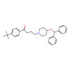 Ebastine, Histamine H1 receptor inverse agonist