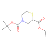 Ethyl n-boc-2-thiomorpholinecarboxylate - 95%, used for , CAS No. 1346597-50-9, by Aladdin Scientific