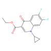 Ethyl 1-Cyclopropyl-6,7-difluoro-4-oxo-1,4-dihydroquinoline-3-carboxylate