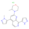 Elimusertib (BAY-1895344) hydrochloride, Serine-protein kinase ATR inhibitor