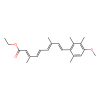Ethyl all-trans-9-(4-Methoxy-2,3,6-trimethylphenyl)-3,7-dimethyl-2,4,6,8-nonatetraenoate