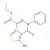 Ethyl 5-amino-4-oxo-3-phenyl-3,4-dihydrothieno[3,4-d]pyridazine-1-carboxylate