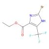 ethyl 2-bromo-5-(trifluoromethyl)-1H-imidazole-4-carboxylate - 97%, used for , CAS No. 444326-49-2, by Aladdin Scientific