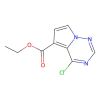 ethyl 4-chloropyrrolo[2,1-f][1,2,4]triazine-5-carboxylate - 97%, used for , CAS No. 1408064-98-1, by Aladdin Scientific