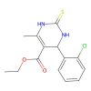 Ethyl 4-(2-chlorophenyl)-6-methyl-2-thioxo-1,2,3,4-tetrahydropyrimidine-5-carboxylate