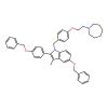 1-(4-(2-(Azepan-1-yl)ethoxy)benzyl)-5-(benzyloxy)-2-(4-(benzyloxy)phenyl)-3-methyl-1H-indole