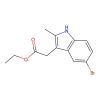 Ethyl 2-(5-bromo-2-methyl-1H-indol-3-yl)acetate