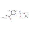 Ethyl 4-((tert-butoxycarbonyl)amino)-1-methyl-1H-imidazole-2-carboxylate