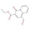Ethyl 1-formyl-4-oxo-4H-quinolizine-3-carboxylate