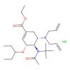 (3R,4R,5S)-Ethyl 4-(N-(tert-butyl)acetamido)-5-(diallylamino)- 3-(pentan-3-yloxy)cyclohex-1-enecarboxylate hydrochloride