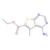 Ethyl 4-amino-5-methylthieno[2,3-d]pyrimidine-6-carboxylate
