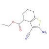 Ethyl 2-amino-3-cyano-4,5,6,7-tetrahydrobenzo[b]thiophene-4-carboxylate