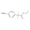 ethyl 2-(4-cyanophenyl)-2,2-difluoroacetate