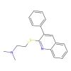 Ethanamine， N，N-dimethyl-2-[(3-phenyl-2-quinolinyl)thio]-