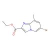 Ethyl 6-bromo-8-methylimidazo[1，2-a]pyridine-2-carboxylate