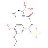 (S)-2-(3-ethoxy-4-methoxyphenyl)-1-(methylsulphonyl)-eth-2-ylamine N-acetyl-L-leucine salt