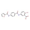 5-[4-(Furan-2-amido)benzamido]-2-hydroxybenzoic acid