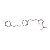 5-(3-(4-(2-(4-Fluorophenyl)ethoxy)phenyl)propyl)furan-2-carboxylic acid