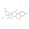 Fluticasone propionate, Glucocorticoid receptor agonist