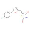 5-[[5-(4-Fluorophenyl)furan-2-yl]methylidene]-1,3-thiazolidine-2,4-dione