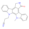 Go 6976, Inhibitor of fms related receptor tyrosine kinase 3;Inhibitor of protein kinase C alpha;Inhibitor of protein kinase D1