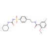Glyburide (Glibenclamide), Sulfonylurea receptor 1, Kir6.2 blocker