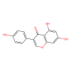 Genistein (NPI 031L), Activator of CFTR;Agonist of Estrogen receptor-β;Agonist of Estrogen-related receptor-α;Agonist of Estrogen-related receptor-β;Agonist of Estrogen-related receptor-γ;Agonist of TAS2R14;Agonist of TAS2R39;Activator of TRPC5