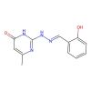 4-Hydroxy-2-(2-hydroxybenzylidenehydrazino)-6-methylpyrimidine