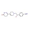 4-[1-hydroxy-2-[4-(6-oxo-4,5-dihydro-1H-pyridazin-3-yl)-3,6-dihydro-2H-pyridin-1-yl]ethyl]benzonitrile