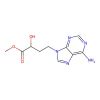 9H-Purine-9-butanoic acid, 6-amino-alpha-hydroxy-, methyl ester