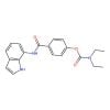 4-((1H-Indol-7-yl)carbamoyl)phenyl diethylcarbamate