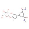5-[4-[(2~{r},3~{s},4~{s},5~{s},6~{r})-6-(Hydroxymethyl)-3,4,5-Tris(Oxidanyl)oxan-2-Yl]oxy-3-Methyl-Phenyl]-~{n}1,~{n}3-Dimethyl-Benzene-1,3-Dicarboxamide
