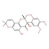 3H-Bis(1)benzopyrano(3,4-b:6',5'-e)pyran-7(7aH)-one, 13,13a-dihydro-6,7a-dihydroxy-9,10-dimethoxy-3,3-dimethyl-, (7aR-cis)-